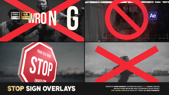 Photo of Stop Warning Overlays – Videohive 56457910