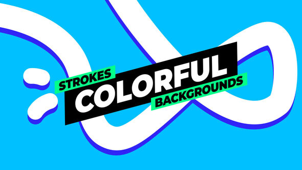 Photo of Strokes Colorful Backgrounds – Videohive 56261944