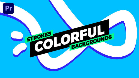 Photo of Strokes Colorful Backgrounds – Videohive 56261947