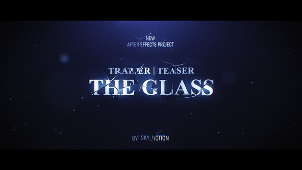 Photo of The Glass Trailer Teaser – Videohive 23157221