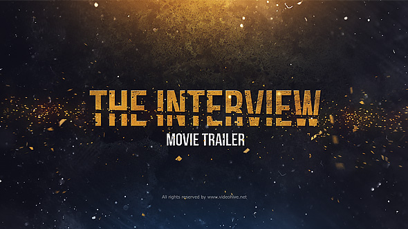 Photo of The Interview. Movie Trailer – Videohive 21409264