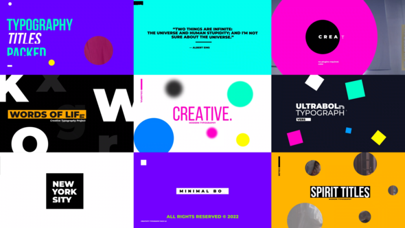Photo of Typography Titles V2 | DaVinci Resolve Template – Videohive 56452986