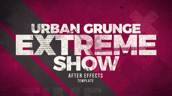 Photo of Urban Grunge Extreme Show – Videohive 31442561