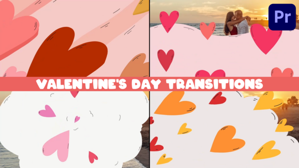 Photo of Valentine’s Day Transitions | Premiere Pro MOGRT – Videohive 56487224