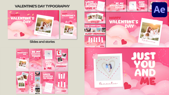 Photo of Valentine’s Day Typography | After Effects – Videohive 56339736