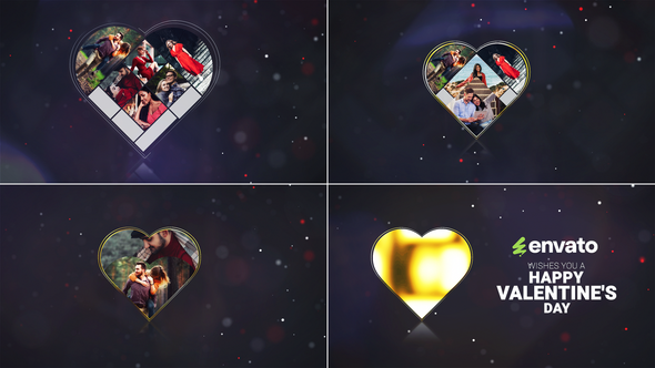 Photo of Valentine’s Day Wish // Valentine’s Day Love Card – Videohive 56440852