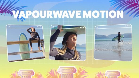 Photo of Vapourwave Motion Scenes – Videohive 56332188