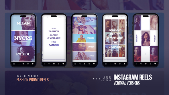 Photo of Vertical Fashion Promo Reels – Videohive 56314332