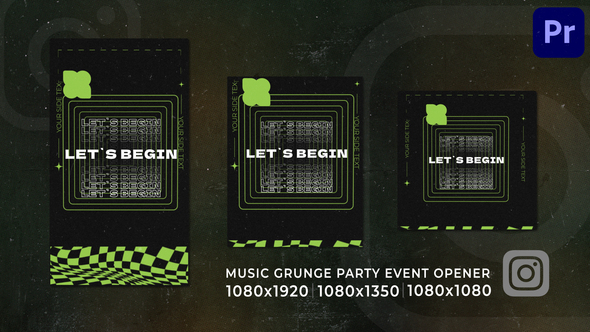 Photo of Vertical Music Grunge Party | Urban Event Club Instagram Opener – Videohive 56045562