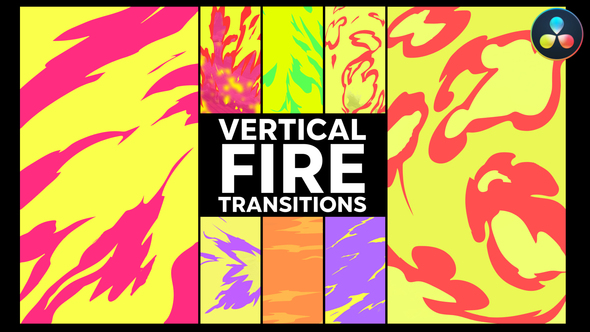 Photo of Vertical Seamless Fire Transitions | DaVinci Resolve – Videohive 56297796