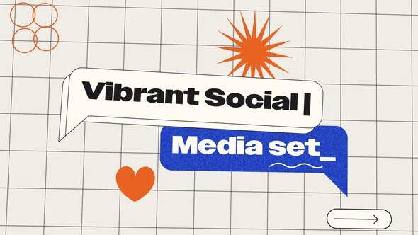 Photo of Vibrant Social Media Set – Videohive 56330824