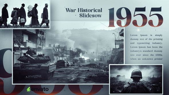 Photo of War Historical Slideshow – Videohive 56402170