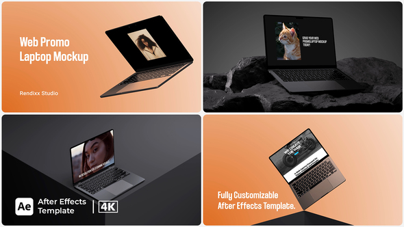 Photo of Web Promo Laptop Mockup – Videohive 56303999