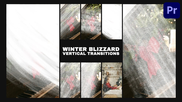 Photo of Winter Blizzard Vertical Transitions | Premiere Pro MOGRT – Videohive 56043188