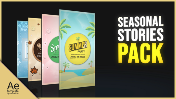 Photo of Year-Round Party Pack (Portrait Edition) – Videohive 56346932