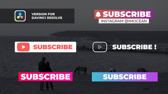 Photo of Youtube Subscribe | DaVinci Resolve – Videohive 55955911