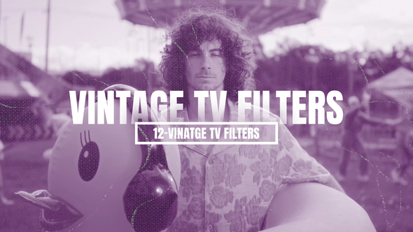Photo of 12 Vintage TV Filters | FCPX – Videohive 56655497