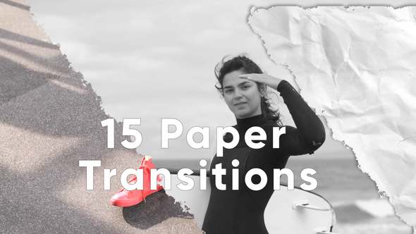 Photo of 15 Paper Transitions – Videohive 56706243