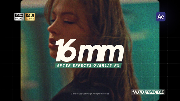 Photo of 16mm Film Overlay Effect – Videohive 56574045