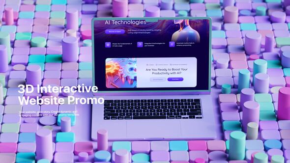 Photo of 3D Website Mockup Promo – Videohive 56680025