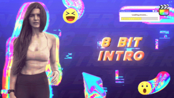 Photo of 8 Bit Glitch Abstract Logo Intro – FCPX – Videohive 56528172