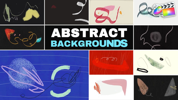 Photo of Abstract Scribble Looped Backgrounds | FCPX – Videohive 56548504