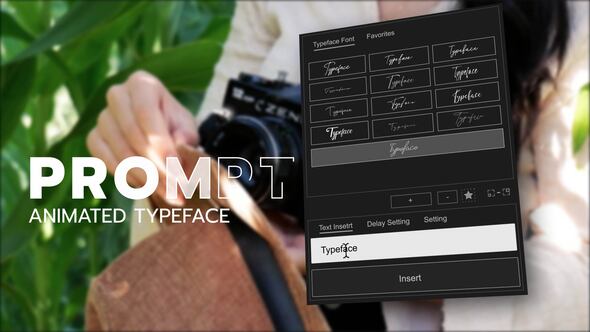 Photo of Animated Typeface – Prompt – Videohive 55898721