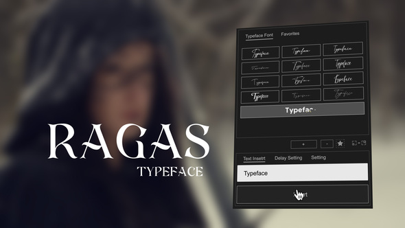 Photo of Animated Typeface – Ragas – Videohive 56812180