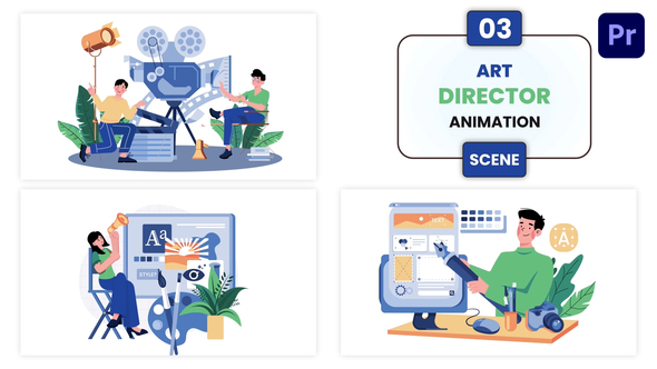 Photo of Art Director Animation Scene Morget – Videohive 56880940