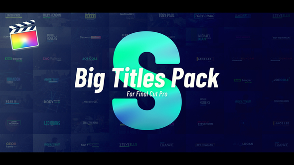 Photo of Big Titles Pack – Videohive 56859464