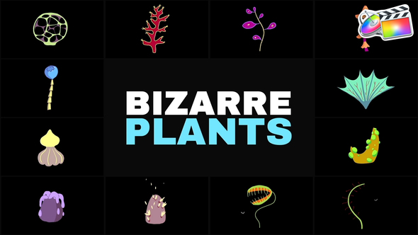 Photo of Bizarre Plants | FCPX – Videohive 56636196