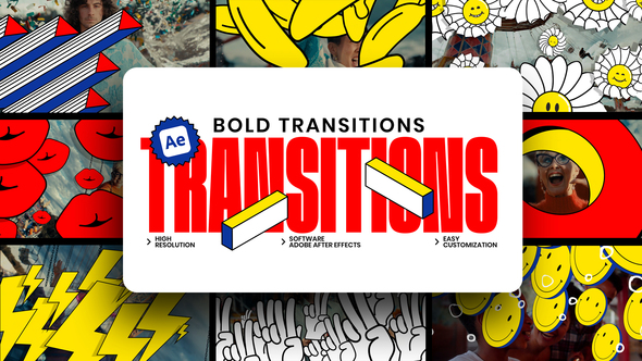 Photo of Bold Transitions for After Effects – Videohive 56993140