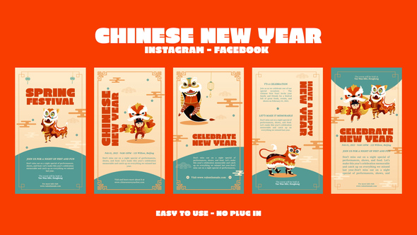 Photo of Chinese New Year Instagram Stories – Videohive 56551273