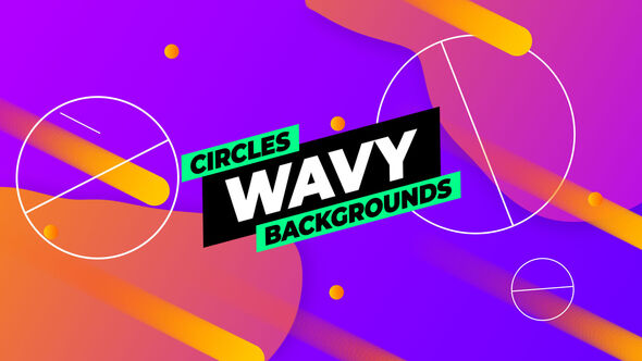 Photo of Circles Wavy Gradient Backgrounds – Videohive 56658588