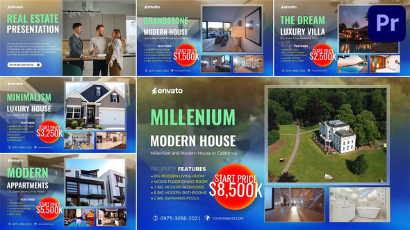 Photo of Clean Elegant Real Estate Presentation for Premiere Pro – Videohive 56555947