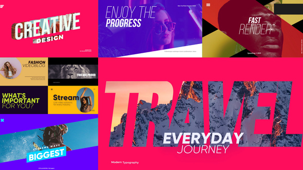 Photo of Colorful Typography | Final Cut Pro – Videohive 56643069