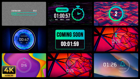 Photo of Coming Soon Countdown Timer UI Element – Videohive 56645530