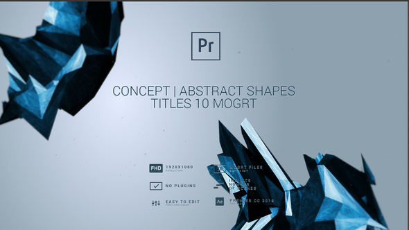 Photo of Concept | Abstract Shapes Titles MOGRT – Videohive 56756191