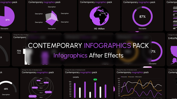 Photo of Contemporary Infographics Pack – Videohive 56126754