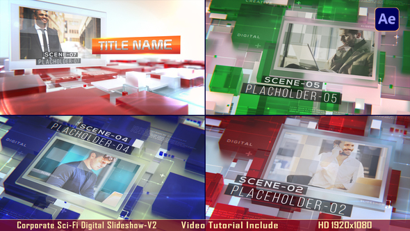 Photo of Corporate Sci-Fi Digital Slideshow-V2 – Videohive 56756033