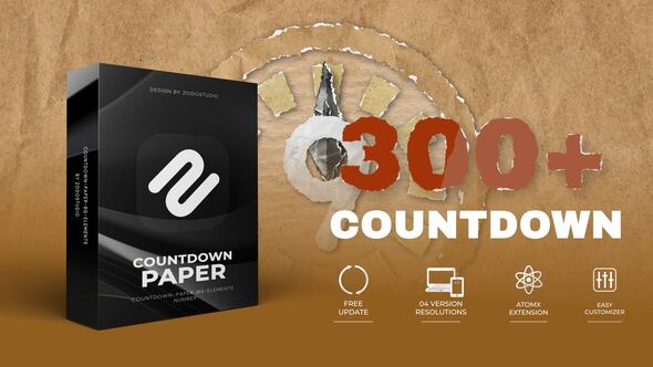 Photo of Countdown Paper – Videohive 54785049