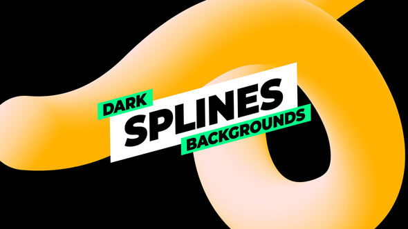 Photo of Dark Splines Backgrounds – Videohive 56528270