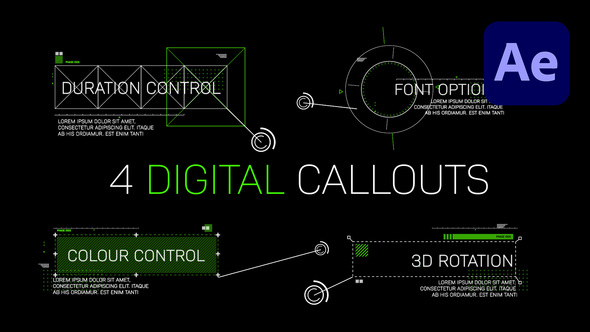 Photo of Digital Callouts – Videohive 56993919