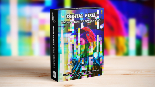 Photo of Digital Pixel Noise Glitch Error Effect DaVinci Resolve – Videohive 56640430