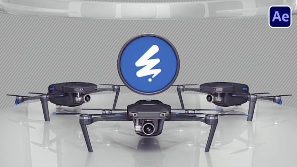 Photo of Drone Logo – Videohive 56550835