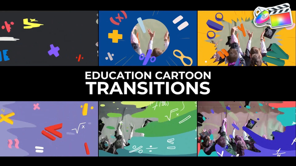 Photo of Education Cartoon Transitions for FCPX – Videohive 56549050