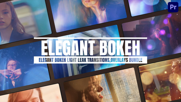 Photo of Elegant Bokeh Light Leak Transitions Overlays Bundle For Premiere Pro – Videohive 56602444