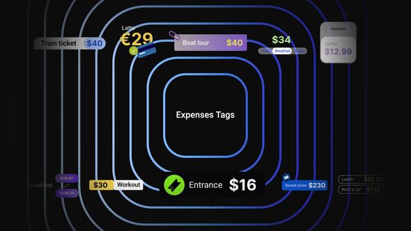 Photo of Expenses Tags – Videohive 56502418