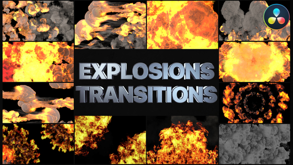 Photo of Explosion Transitions for DaVinci Resolve – Videohive 56663407