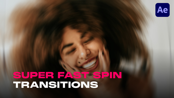 Photo of Fast Spin Transitions for After Effects – Videohive 56542444